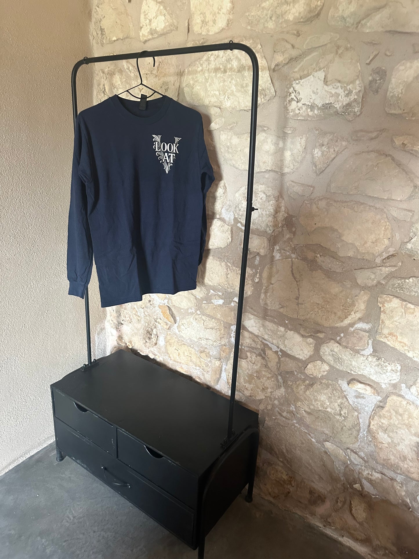 Longsleeve front and back print