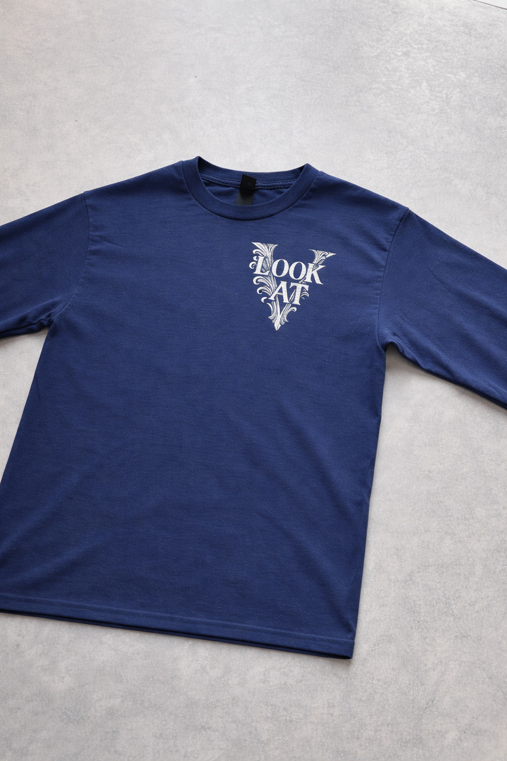 Longsleeve front and back print