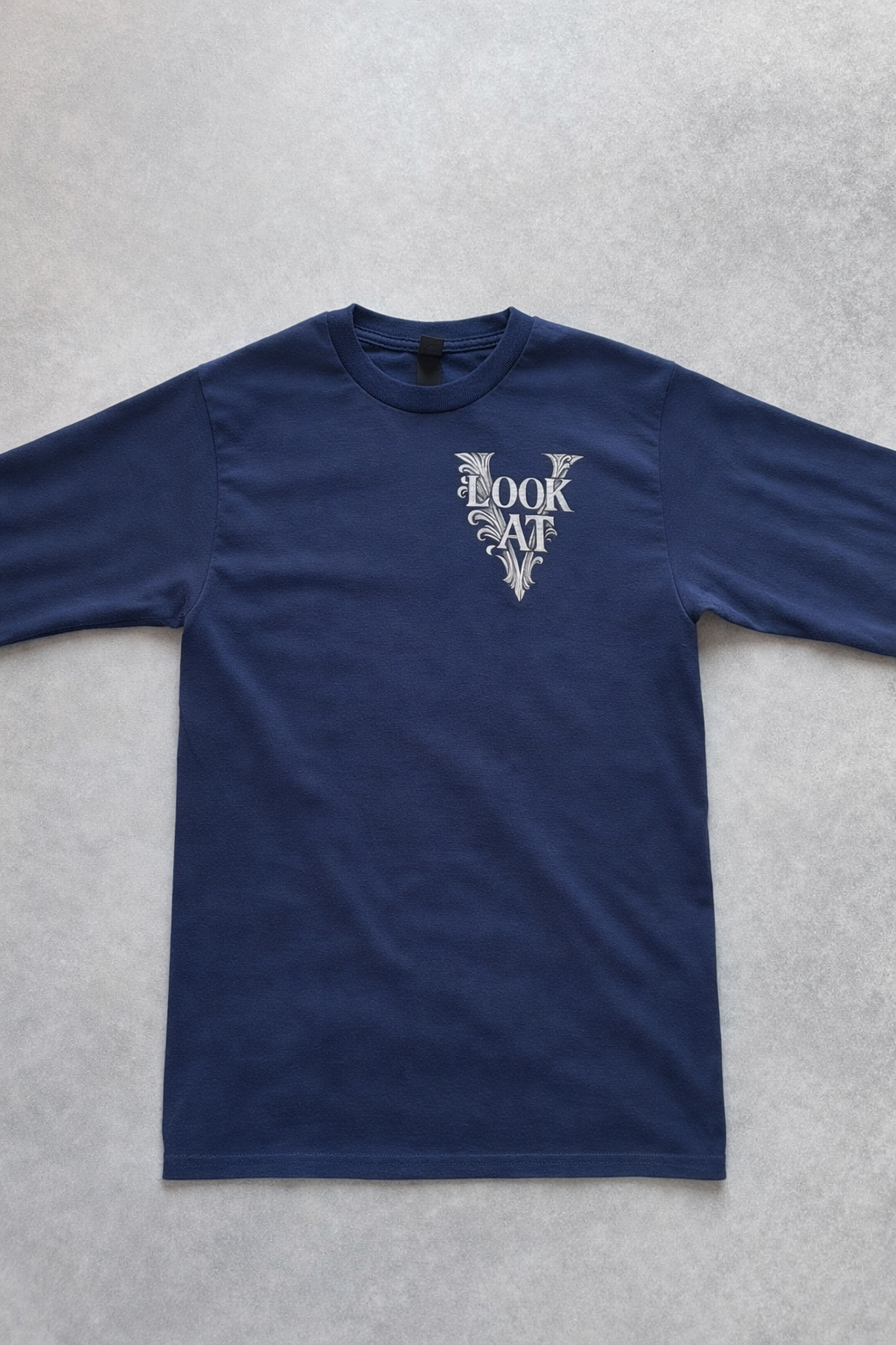 Longsleeve front and back print