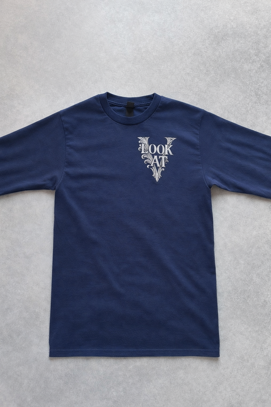 Longsleeve front and back print