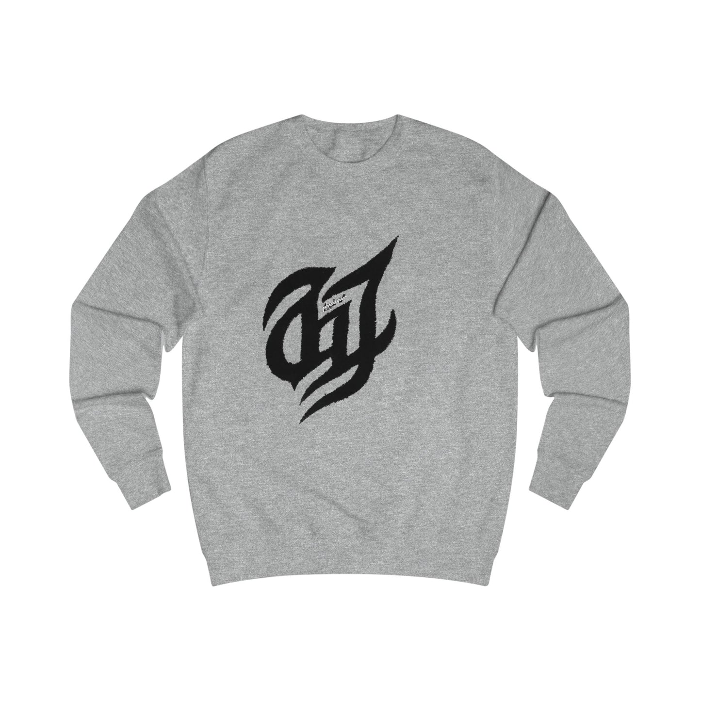 Sweater black design slim