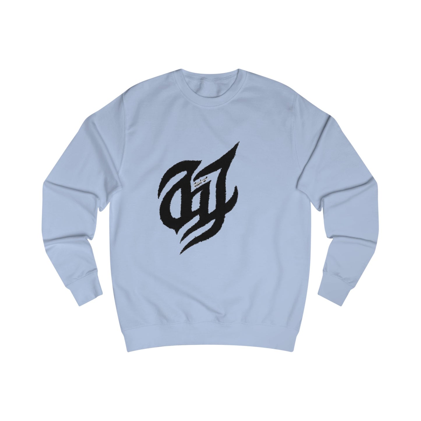 Sweater black design slim